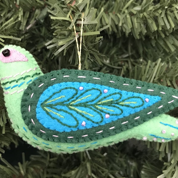 12 Days of Christmas - #2 Turtle Dove Ornament