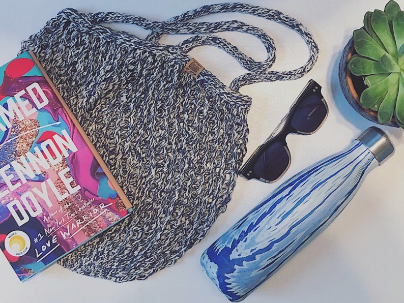 Recycled Denim Handmade Market Bag Produce Bag Farmers Etsy Canada