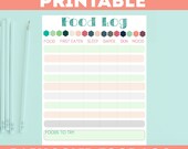 items similar to baby food diary printable log baby food planner