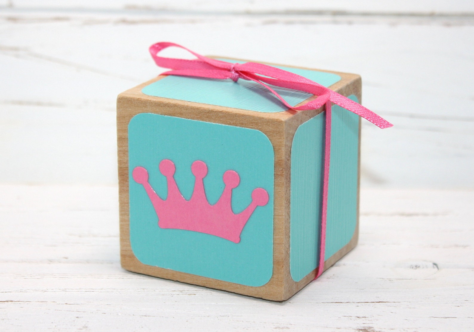 Princess Theme Decor Wooden Blocks Baby Girl Shower Etsy