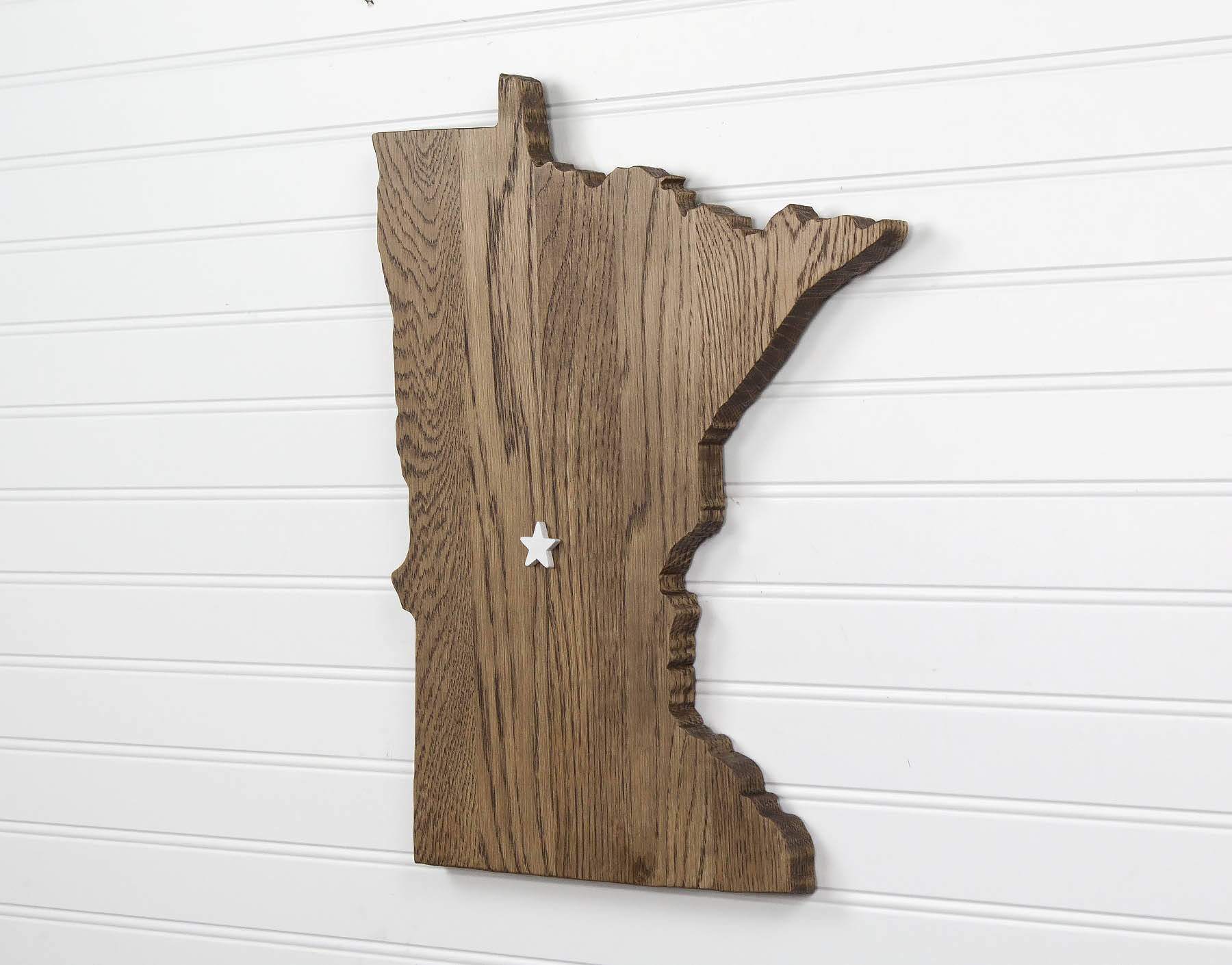 Minnesota State Shape Wood Sign Cutout Wall Art. Modern | Etsy