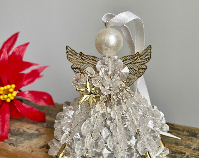 Safety Pin Angel Etsy