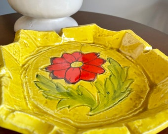 Cenicero Amarillo Retro