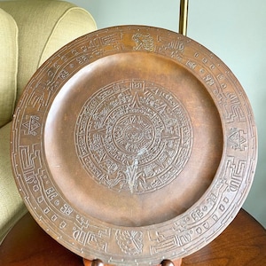 Vintage Copper Mayan