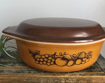 Pyrex Old Orchard 043