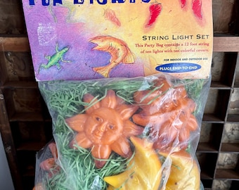 Primal Lite Star and Moons String Lights