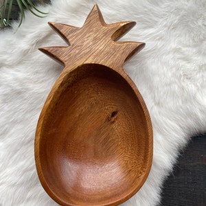 Pineapple Wood Bowl