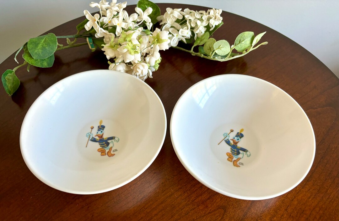 Disney Plastic Child Cereal Bowls Etsy