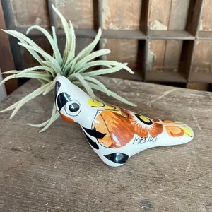 Mexican Tonala Ceramic Bird
