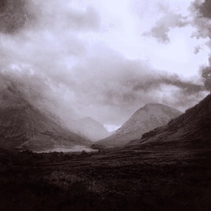 Glencoe Mist Scotland | Scottish Paintings | Art Prints