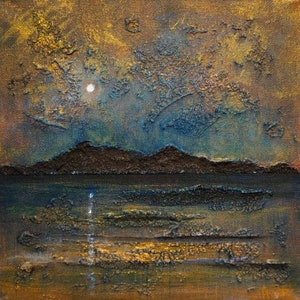 Arran Moonlight Scotland | Scottish Paintings | Art Prints