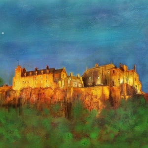 Stirling Castle Scotland | Scottish Paintings | Art Prints