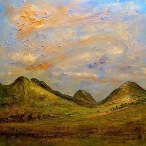 Summer In Glencoe Scotland | Scottish Paintings | Art Prints