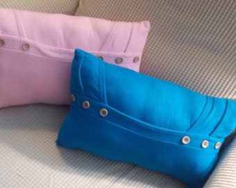 Pillow sentimental clothing* keepsake pillow* memorial gift item*sizes vary*made from loved ones clothing deceased*in memory of*family gift