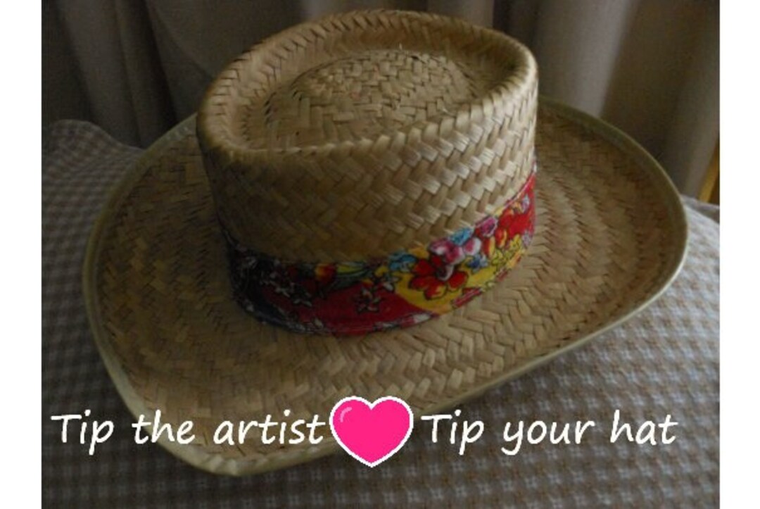 TIP Your Hat and TIP the Artist Etsy
