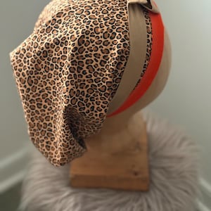 Women’s Reversible Scrub Cap Hat Chemo Cap Ponytail Scrub Cap Ponytail Scrub Hat Surgical Cap Surgery Cap Hair Covering The Ding Scrub Cap