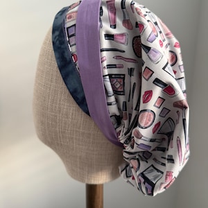 Women’s Reversible Ponytail Scrub Cap Hat Chemo Cap Scrub Cap Ponytail Scrub Hat Surgical Cap Surgery Cap Hair Covering The Ding Scrub Cap
