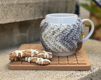 Mug Cozy Mug Wrap Mug Warmer Mug Sweater Mug Hug Coffee Mug Cozy Coffee Cup Cozy Cup Cozy ArrowRoot Mug Cozy