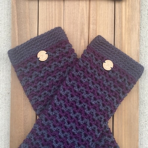 Women&#39;s Teens Crocheted Headband and Leg Warmer Set The Fall Back Set