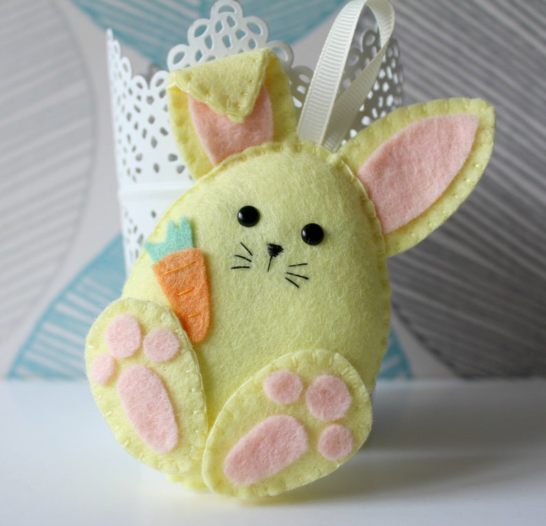 Make Your Own Felt Easter Friends Garland Kit. Easter Etsy UK