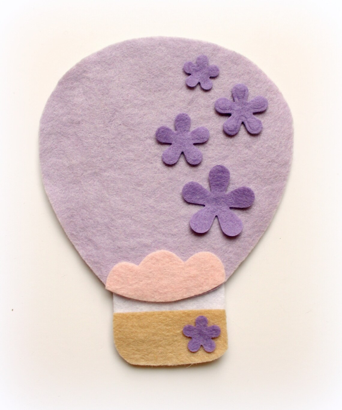 Make Your Own Felt Hot Air Balloon and Cloud Garland Kit. Felt Etsy UK
