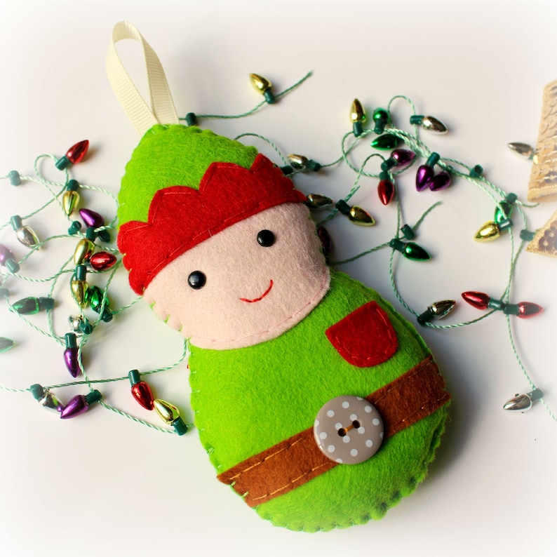 Make Your Own Felt Christmas Garland Kit Make All 8 Etsy UK