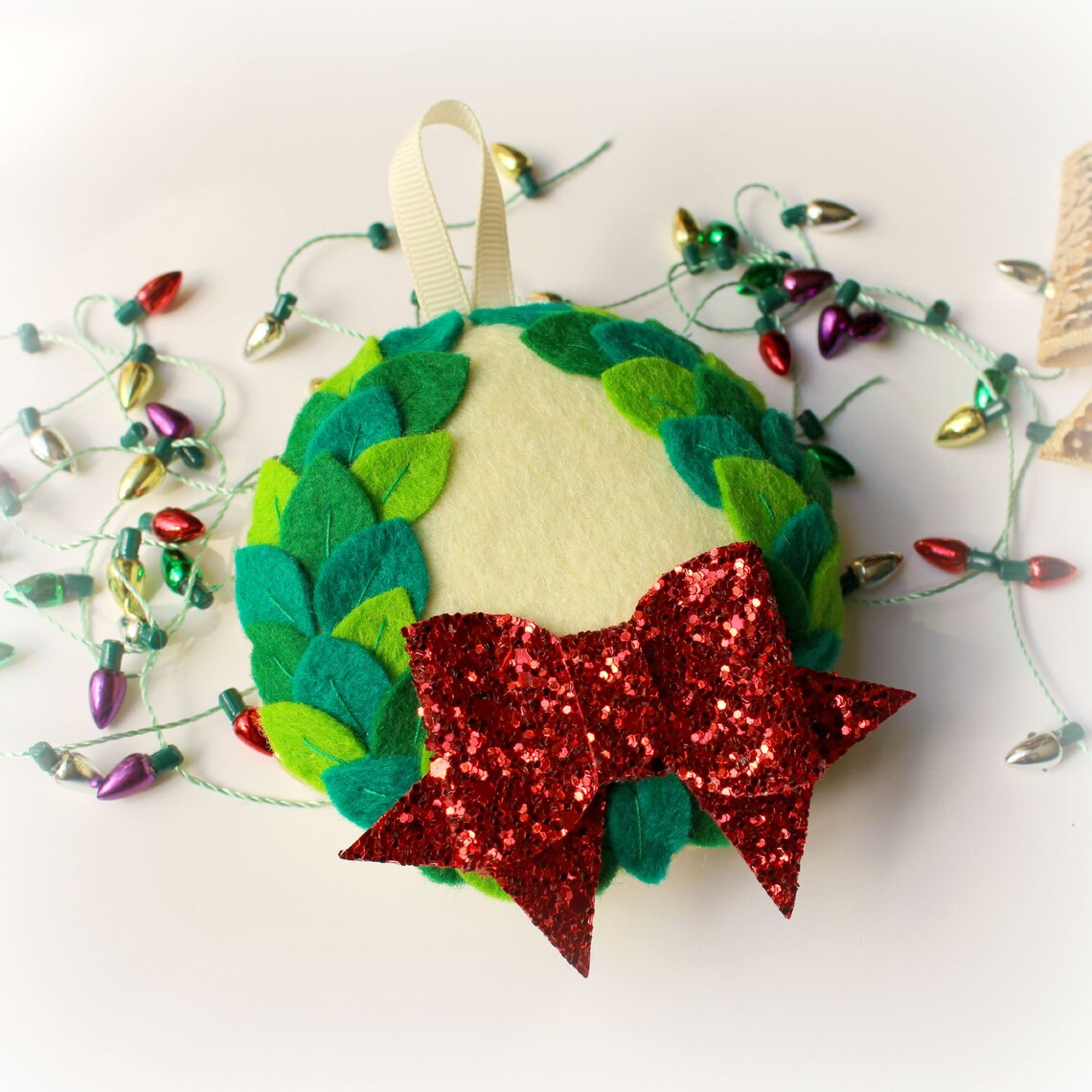 Make Your Own Felt Christmas Garland Kit Make All 8 Etsy UK