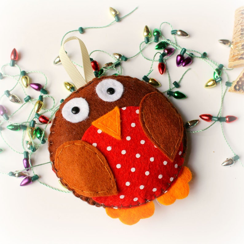 Make Your Own Felt Christmas Garland Kit Make All 8 Etsy UK