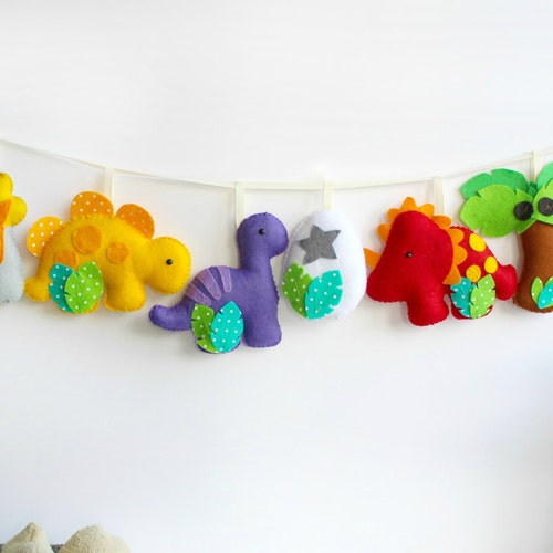 Make Your Own Felt Pastel Woodland Garland Kit. Sewing Etsy UK
