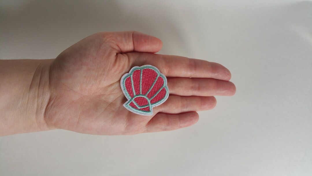 Sea Shell Clam Oyster Patch 1pc Sew on Iron on DIY Applique ...