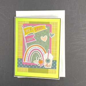 Geburtstagskarte, Sentiment Inside, Kinderkarte, Handgefertigt, Erschwinglich, Sonderbestellung, Karten mit Liebe gemacht, süsse Karte, Freund, Familie
