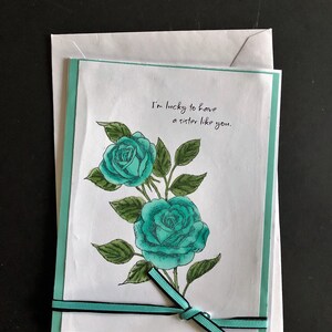Tarjeta de felicitación, Tarjeta de cumpleaños femenina, Mamá, Hermana, Esposa, Hija, Abuela, Tarjetas hechas a mano, asequibles, Todas las ocasiones, Gran surtido