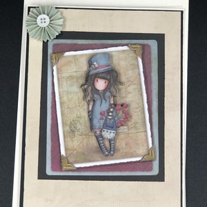 Cartes de vœux, Carte de notes, 3D Dimensionnel, Carte spéciale, Fille, Vierge à l’intérieur, Fabriqué à la main, Abordable, Toutes les occasions, Grand assortiment