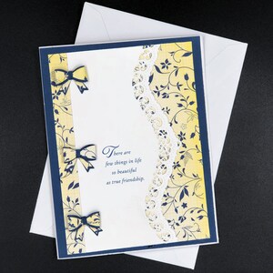 Cartes de voeux, carte de l'amitié, carte spéciale, ami, compagnon, collègue, fabriqué à la main, abordable, toutes les occasions, large assortiment