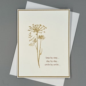Cartes faites à la main, une carte Get Well avec sentiment, une variété pour toute la famille et les amis. Un assortiment de techniques utilisées pour créer