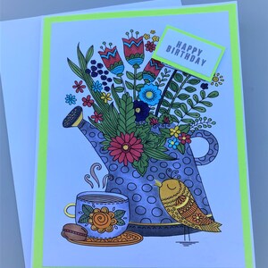 Geburtstagskarte, alle Anlässe, Karten für alle, handgefertigt, erschwinglich, Sonderbestellungen, Karte mit Liebe gemacht, süße Karte, Freunde, Familie