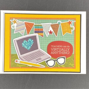Dankeskarte, Für Lehrer, Karten für alle, Handgefertigt, Erschwinglich, Sonderbestellung, Karte mit Liebe gemacht, Süße Karte, Freunde, Familie