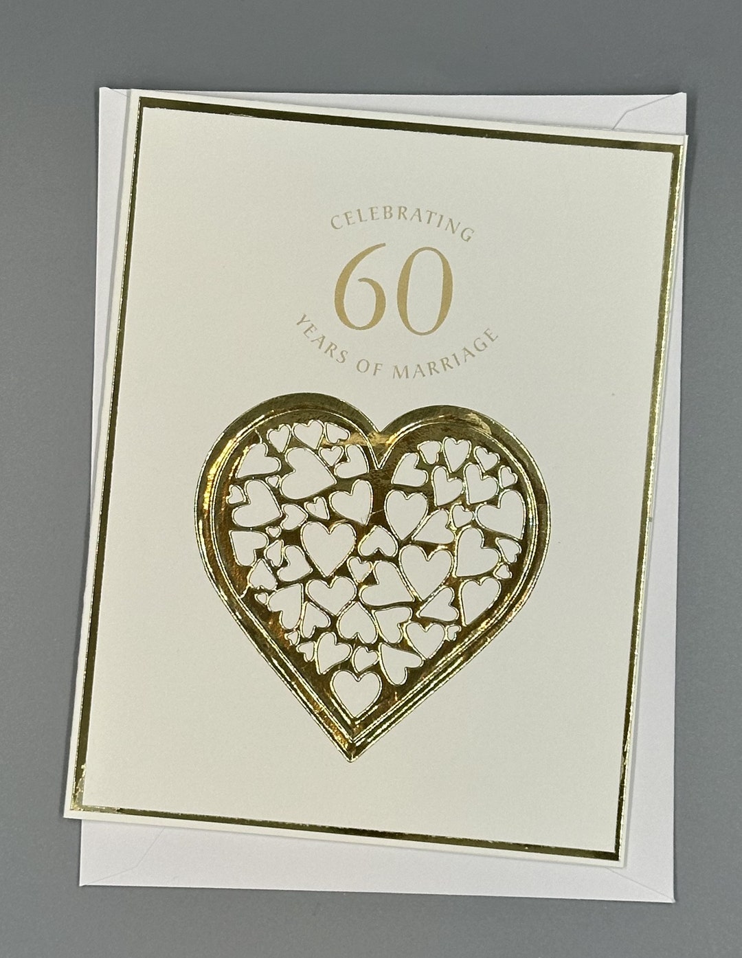 Handmade Card Anniversary Cards With Sentiment 60 Years For Family handmade-card-anniversary-cards-with-sentiment-60-years-for-family