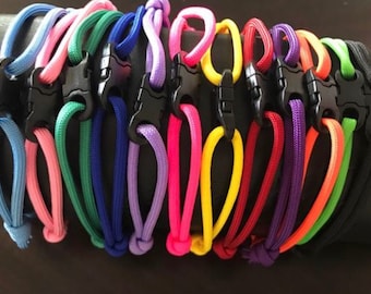 paracord whelping collars