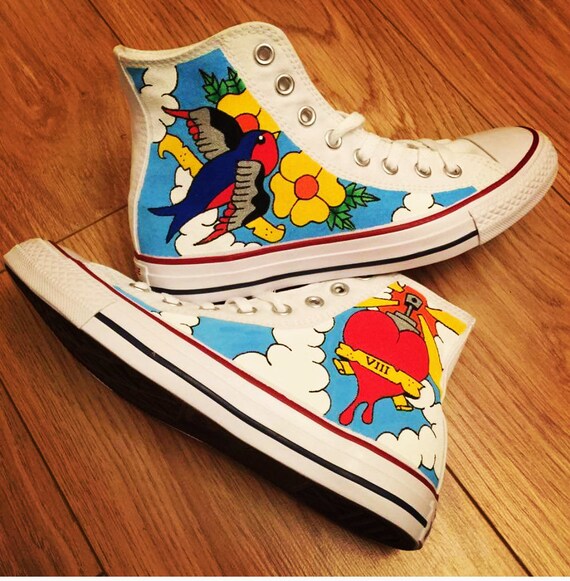 Hand Painted Shoes Custom Shoes Custom 