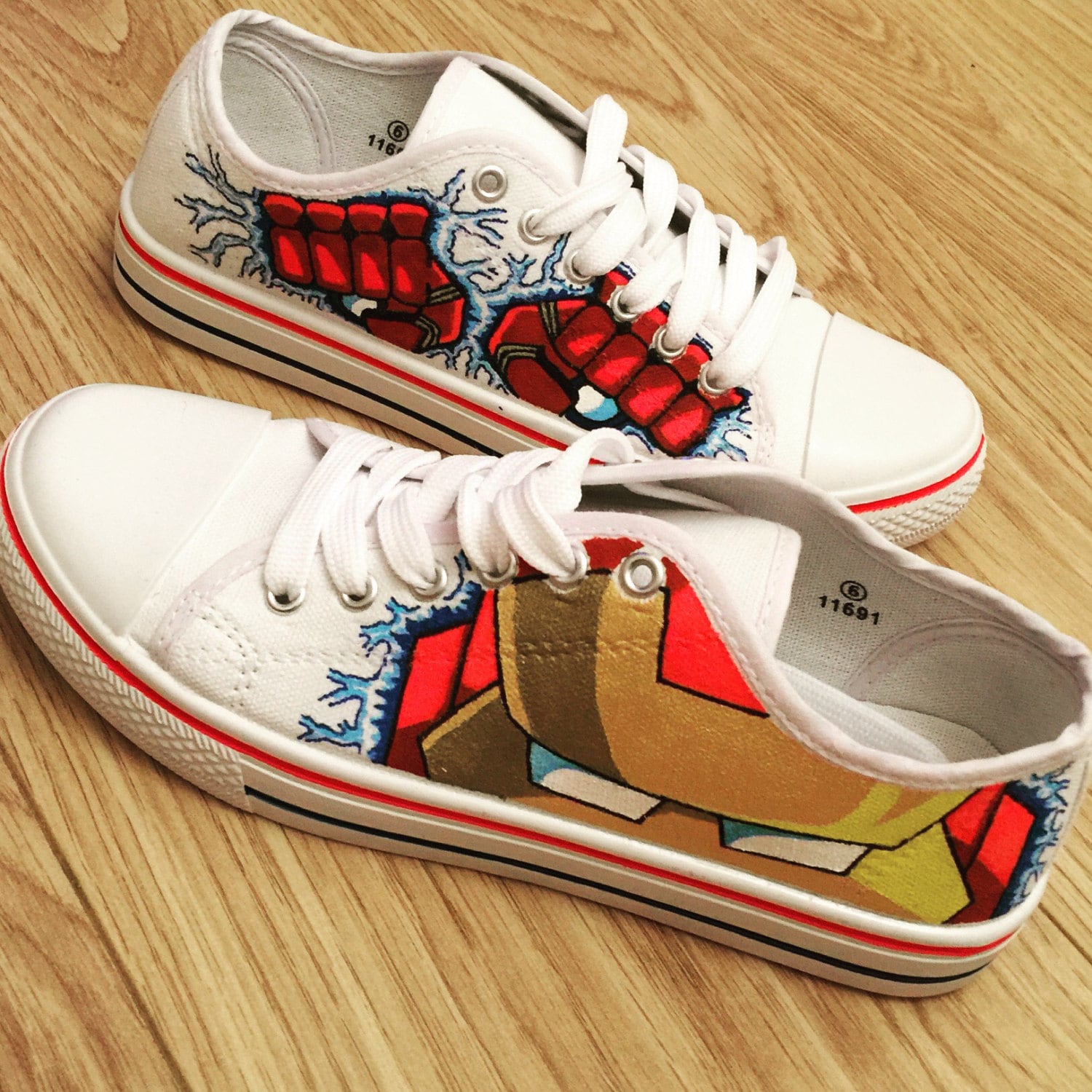 iron man custom shoes