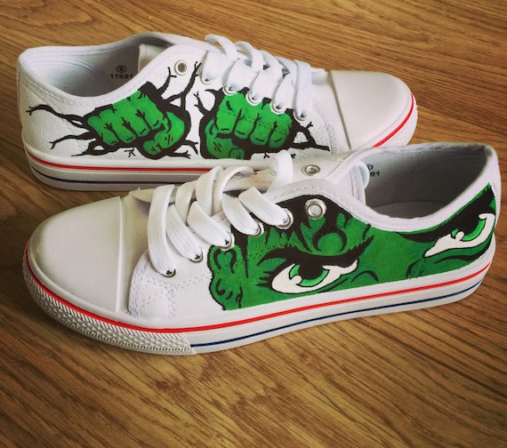 marvel custom shoes