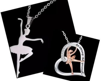 Ballet Dancer Pendant Necklaces - Gifts, #Ballet #Dancer #Girls