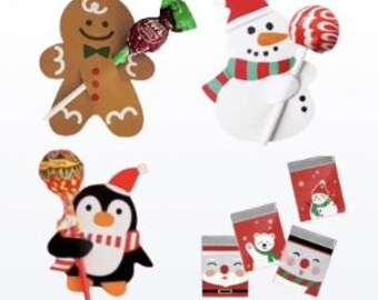 24pcs Christmas Cupcake Toppers - Santa, Reindeer, Snowman & Tree Toothpick Picks For Holiday Parties - View #10