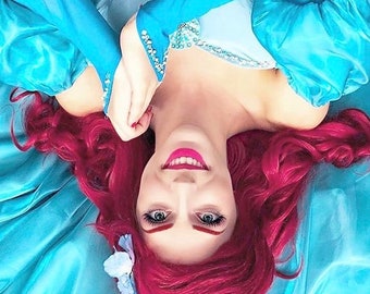 Ariel the little mermaid inspired disney costume