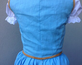 blue dress belle once upon a time Once Upon a Time Belle Cosplay!