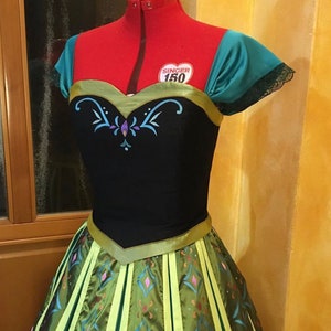 Anna Frozen Disney costume cosplay coronation image 6