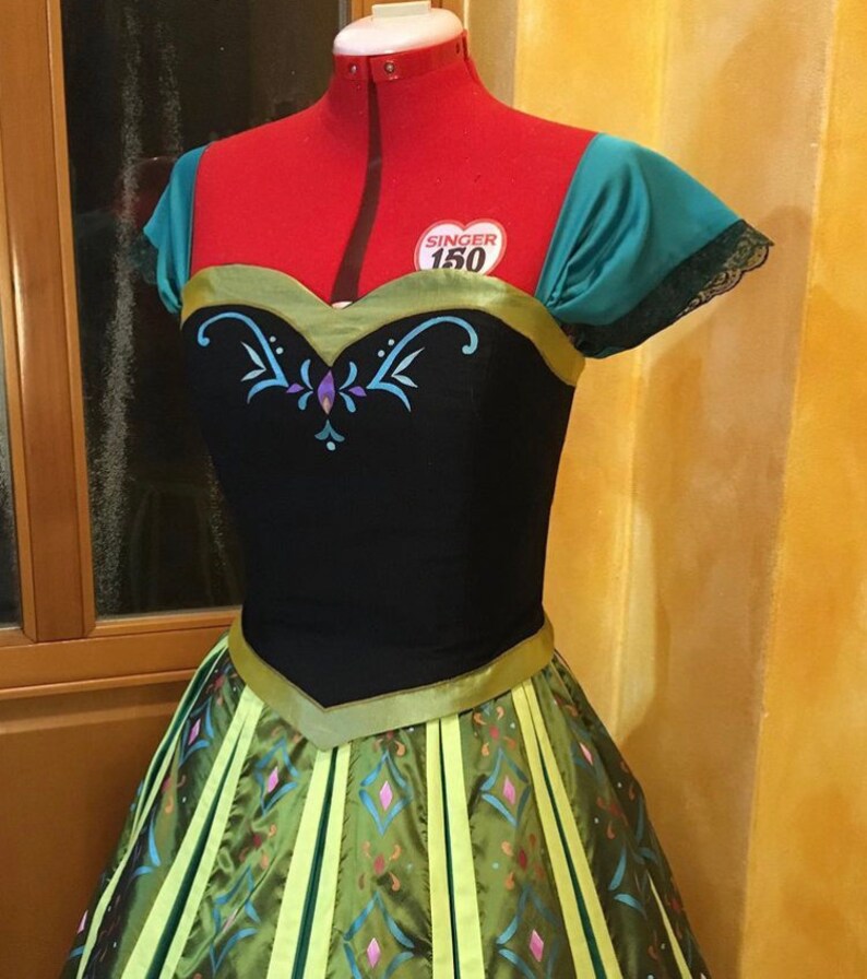 Anna Frozen Disney costume cosplay coronation image 6