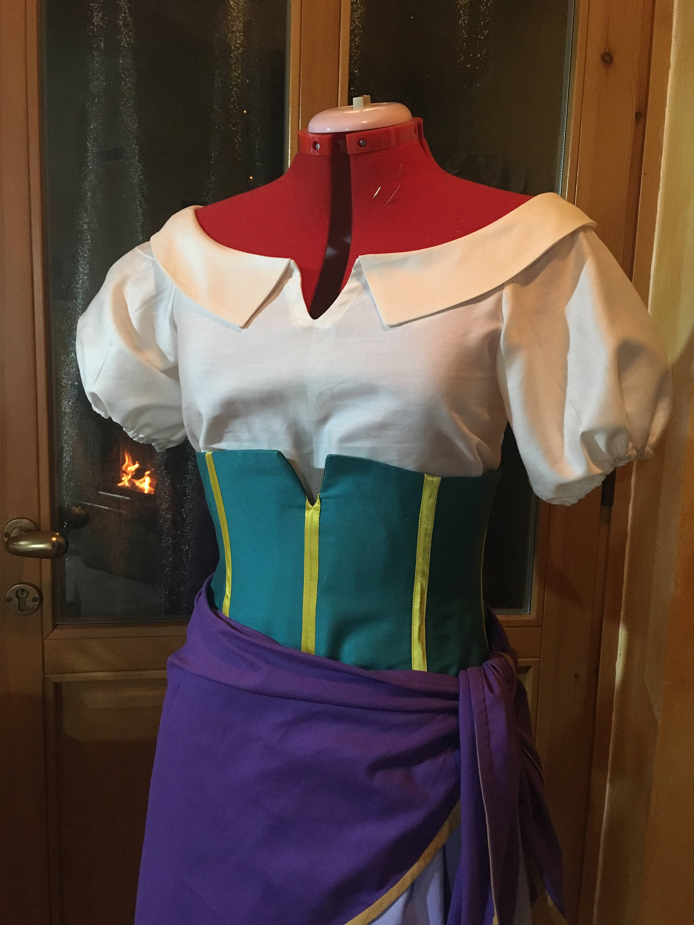 Esmeralda Cosplay Costume, the Hunchback of Notre Dame, Disney Inspired 