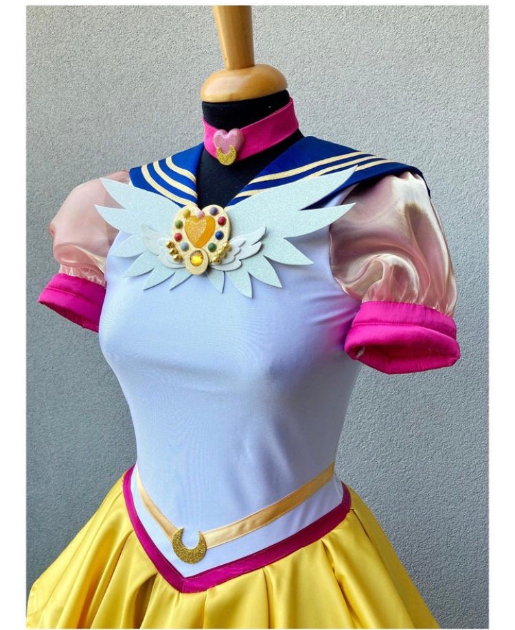 Moon Crystal Sailor Moon Vestito Bambina Anime Sailor Moon Costume